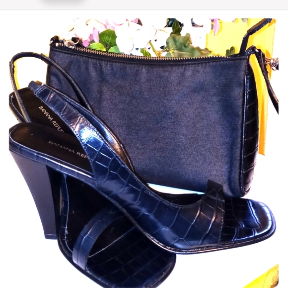 Banana Republic Shoes - Banana Republic Slingbacks w/Matching Purse